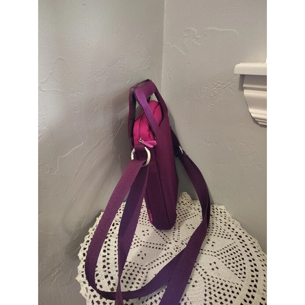Belkin Purple Pink Tablet Portable Device Travel Bag Strap 10x7x2 Carry-On